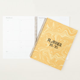 Colorful Marble Planner