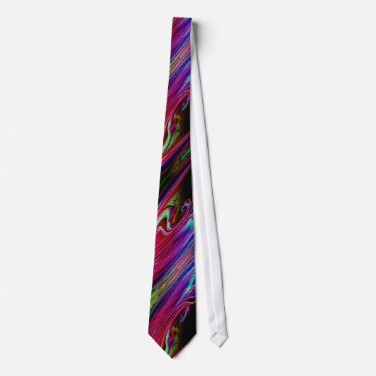 COLORFUL MARBLED DESIGN STROPDAS (Voorkant)