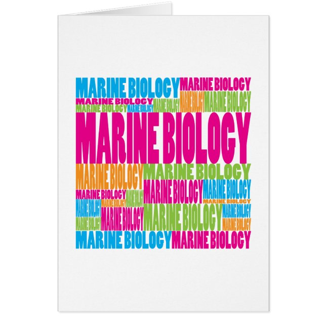 Colorful Marine Biology (Voorkant)