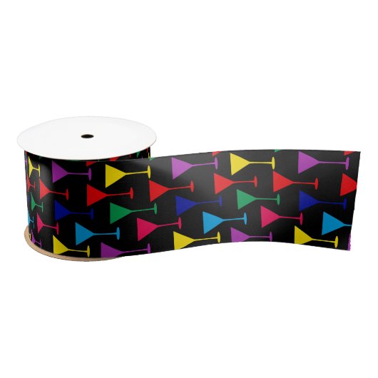 Colorful Martini Cocktail Pattern Lint (Spoel)