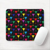 Colorful Martini Cocktail Pattern Muismat (Met muis)