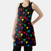 Colorful Martini Cocktail Pattern Schort (Insitu)