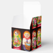 Colorful Matryoshka Dolls Favor Box Bedankdoosjes (Geopend)