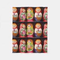 Colorful Matryoshka Dolls