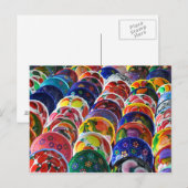 Colorful Mayan Mexican Bowls Briefkaart (Voorkant / Achterkant)