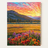 Colorful Meadow Flowers Camping Tent Art (Dos)