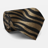 Colorful Menswear Ties Tiger Stropdas (Opgerold)