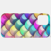 Colorful Mermaid Scales iPhone Hoesje (Achterkant horizontaal)