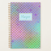 Colorful Mermaid Scales Planner (Voorkant)