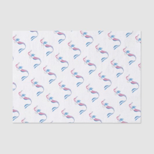 Colorful Mermaid Tissuepapier (Voorkant)