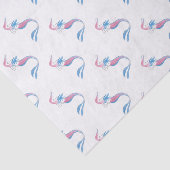 Colorful Mermaid Tissuepapier (Detail)