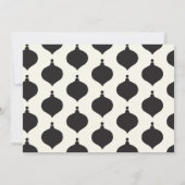 Colorful merry chritsmas foto aankondiging (Achterkant)