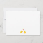 Colorful Merry en Bright Kerstfeest Kaart (Achterkant)