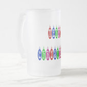 Colorful Merry Ornament Font Matglas Bierpul (Voorkant links)