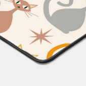 Colorful Mid Century Atomic Cats with Starbursts (Coin)