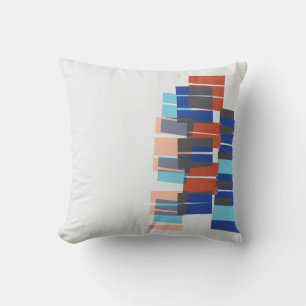 Colorful Mid Century Modern Art Pattern Kussen