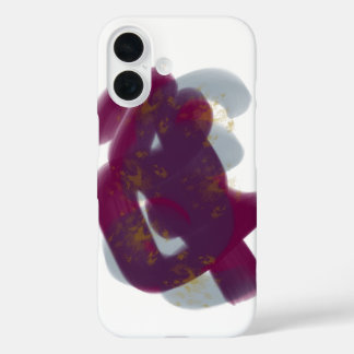 Colorful Minimal Abstrait Artwork iPhone 16 Coque