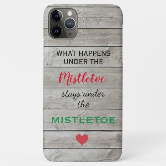 Colorful Mistletoe Holiday Case-Mate iPhone Case (Achterkant)