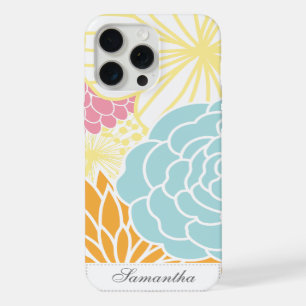 Colorful Mod Florals iPhone 15 Pro Max Hoesje