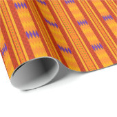 Colorful Modern African tribal Pattern Cadeaupapier (Rol Hoek)