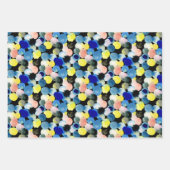 Colorful Modern Art Holiday Inpakpapier Vel (Voorkant 3)