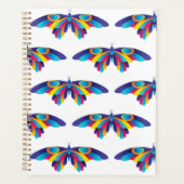 Colorful Modern Butterfly Vibrant Wings Planner (Voorkant)