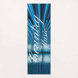 Colorful Modern Country Music  Yogamat