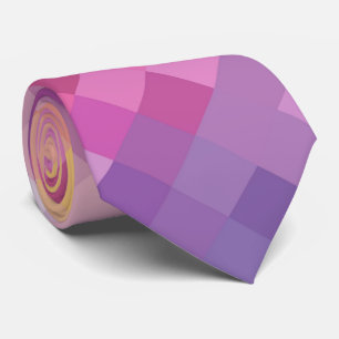 Colorful Modern Geometric Diamond Pattern #13 Stropdas