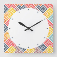 Colorful Modern Geometric Pattern