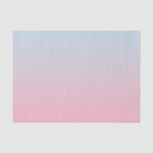 Colorful Modern Gradient Ombre Pastel Tissuepapier (Voorkant)