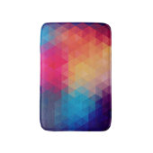 Colorful Modern Mosaic Geometric Pattern Badmat (Voorkant Verticaal)