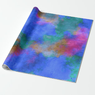 COLORFUL MODERN TRENDY STYLISH ABSTRACT PATROON CADEAUPAPIER