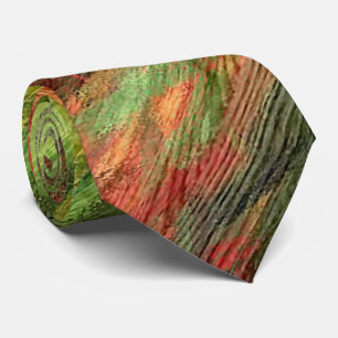 Colorful Modern Wood Grain Background #5 Stropdas