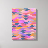 Colorful Moderne Abstracte Geometrische Kunst in P