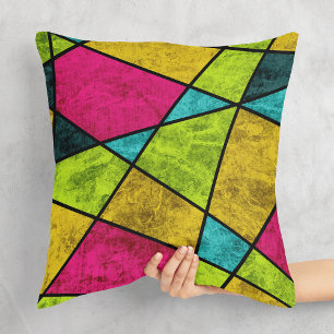 Colorful Moderne Abstracte geometrische vormen Neo Kussen