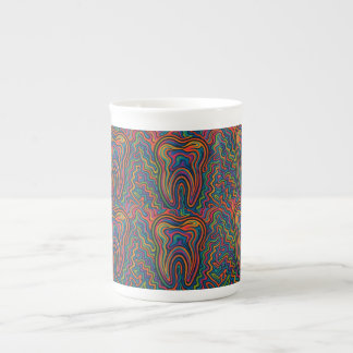 Colorful Molar Dental Mug Porselein Kop