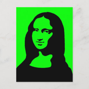 Colorful Mona Briefkaart