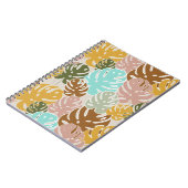 Colorful monstera oerwoud notitieboek (Linkerzijde)