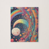 Colorful Moon Legpuzzel (Verticaal)