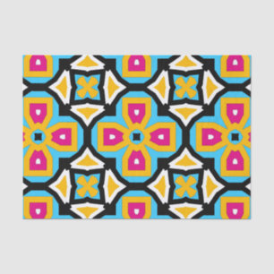 Colorful Moroccan Classy Elegant Geometric Pattern Tissuepapier