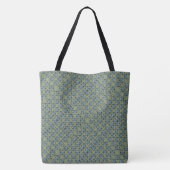 Colorful Moroccan Pattern Monogramed Draagtas (Achterkant)
