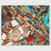 Colorful Mosaic Cadeaupapier (Vlak)