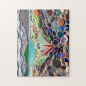 Colorful Mosaic Legpuzzel (Verticaal)