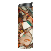 Colorful Mosaic Thermosbeker (Gedraaid links)