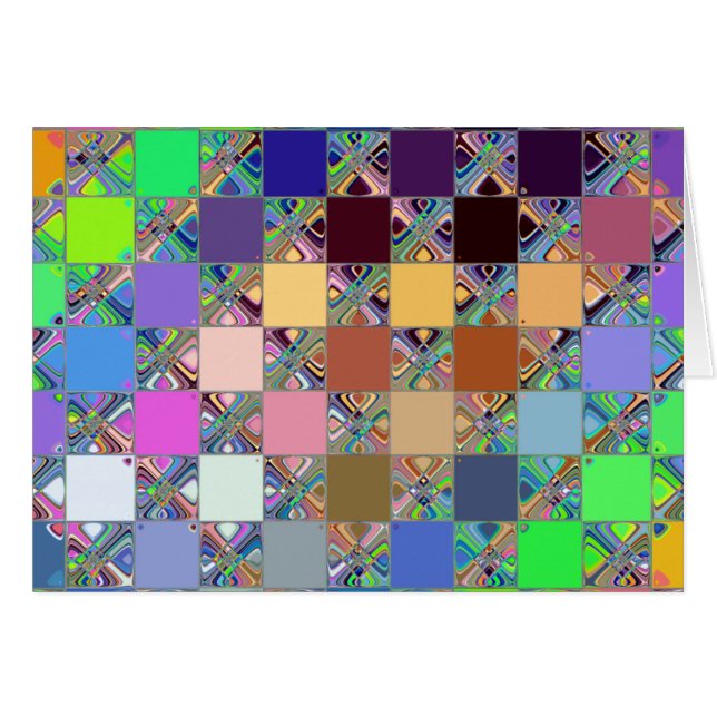 Colorful Mosaic Tiles (Voorkant Horizontaal)