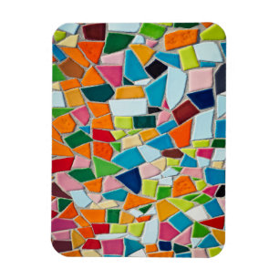 Colorful Mosaic Tiles Magneet