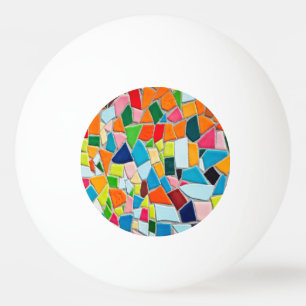 Colorful Mosaic Tiles Pingpongballen