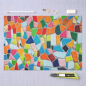Colorful Mosaic Tiles Tissuepapier (Craft)