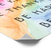 Colorful Motivational & Inspirations Words Poster (Coin)