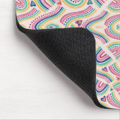 Colorful mouse pad featuring an intricate muismat (Hoek)